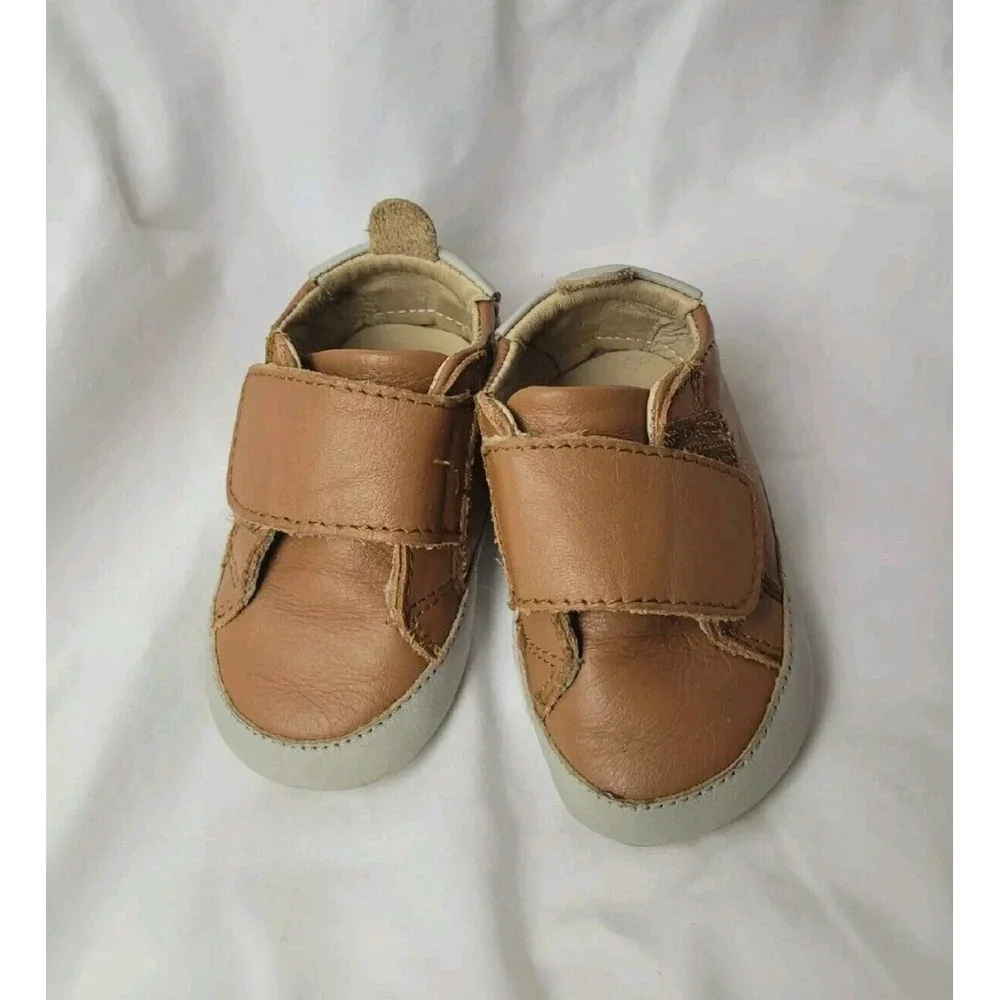 Old Soles Girl's & Boy's Wendle Hook and Loop Closure Sneakers Size 2 3/6 Mos